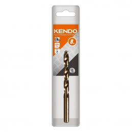 KENDO-10308004-ดอกสว่านเจาะสแตนเลส-โคบอลท์-8-0-×-117mm